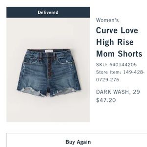 Abercrombie shorts